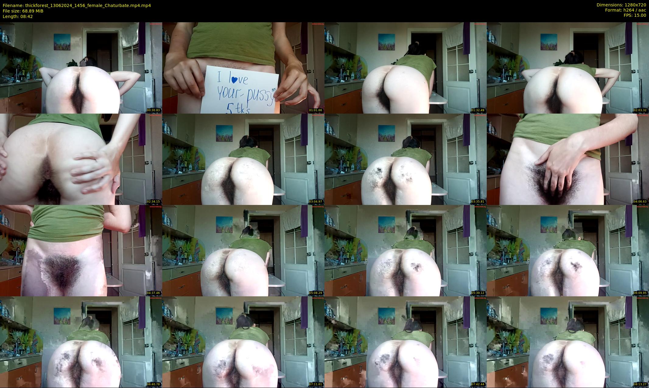 thickforest — 9 minute Chaturbate female cam show recording, 720p, Jun 13, 2024