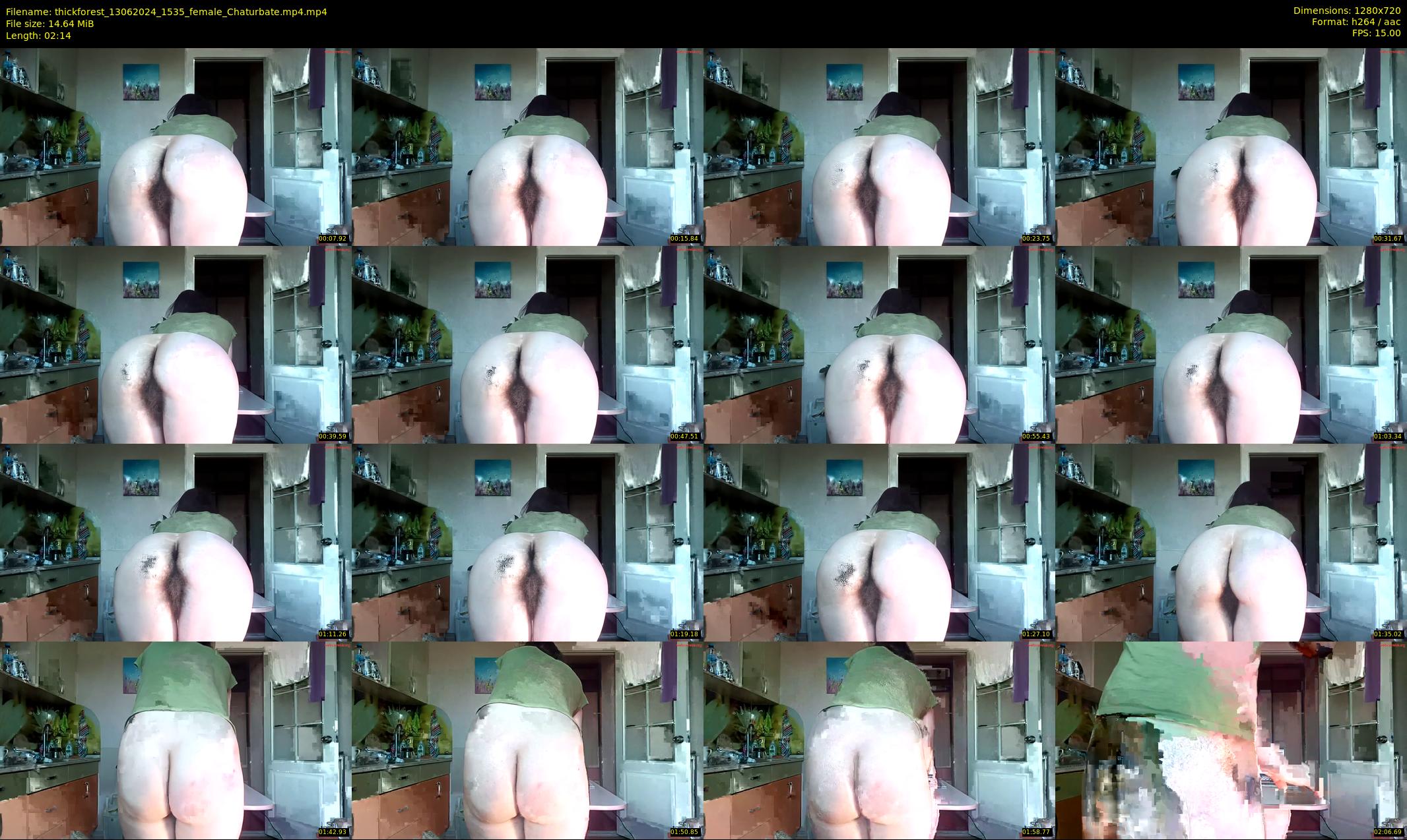 thickforest — 3 minute Chaturbate female cam show recording, 720p, Jun 13, 2024
