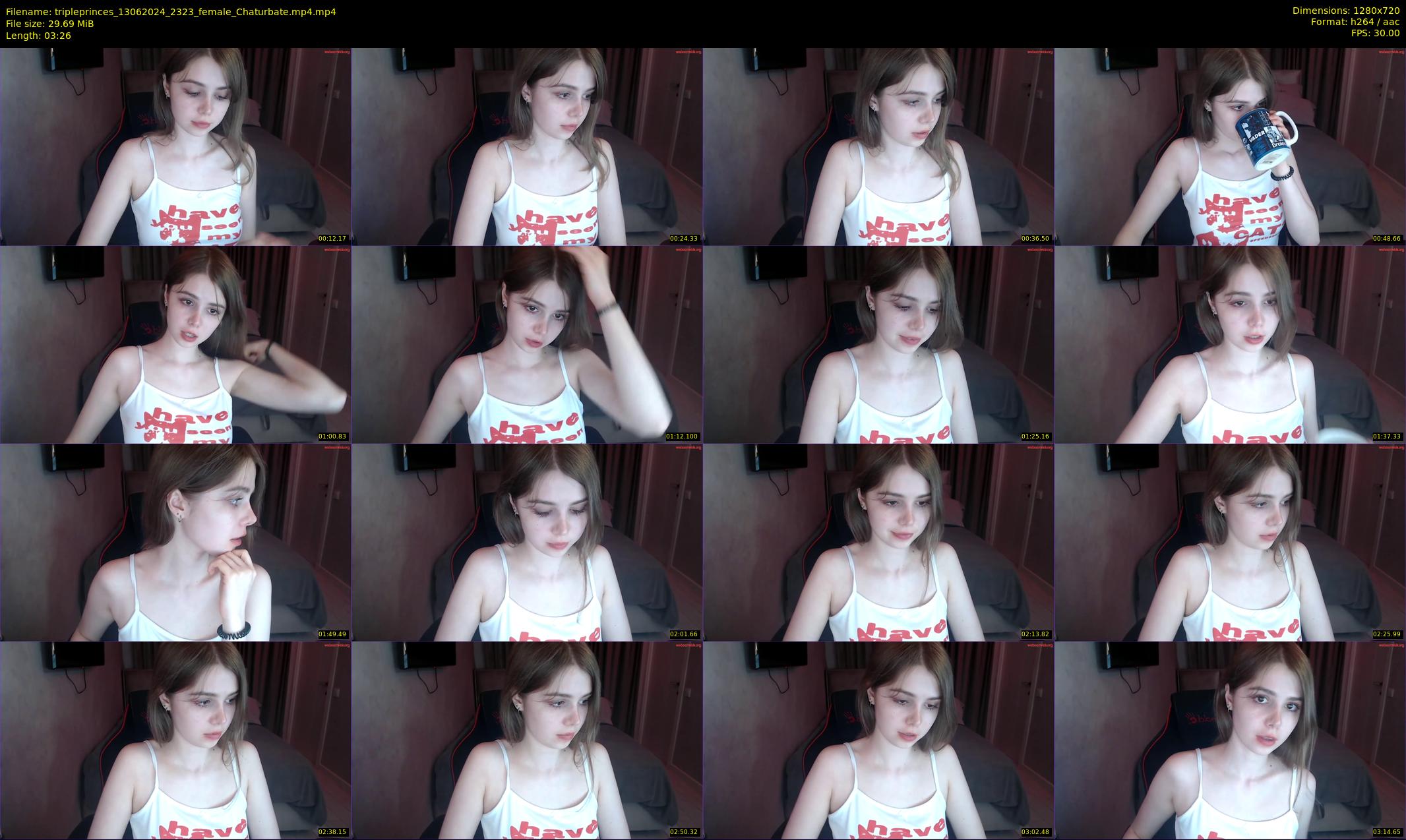tripleprinces — 4 minute Chaturbate female cam show recording, 720p, Jun 13, 2024