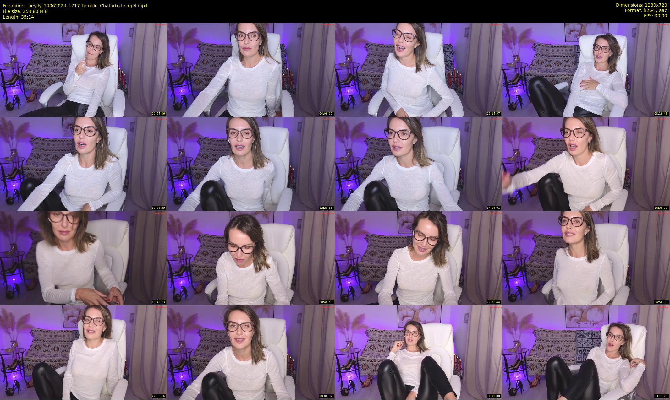 _beylly — 36 minute Chaturbate female cam show recording, 720p, Jun 14, 2024