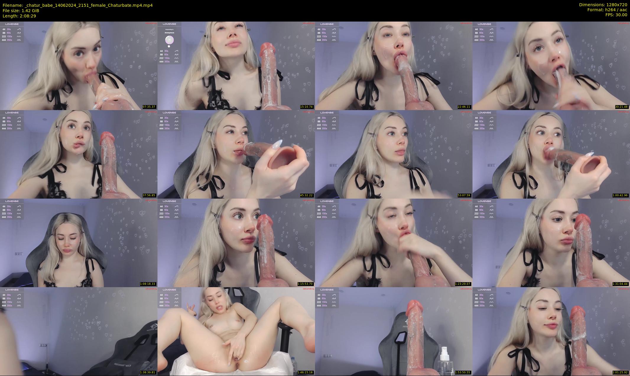 _chatur_babe — 129 minute Chaturbate female cam show recording, 720p, Jun 14, 2024