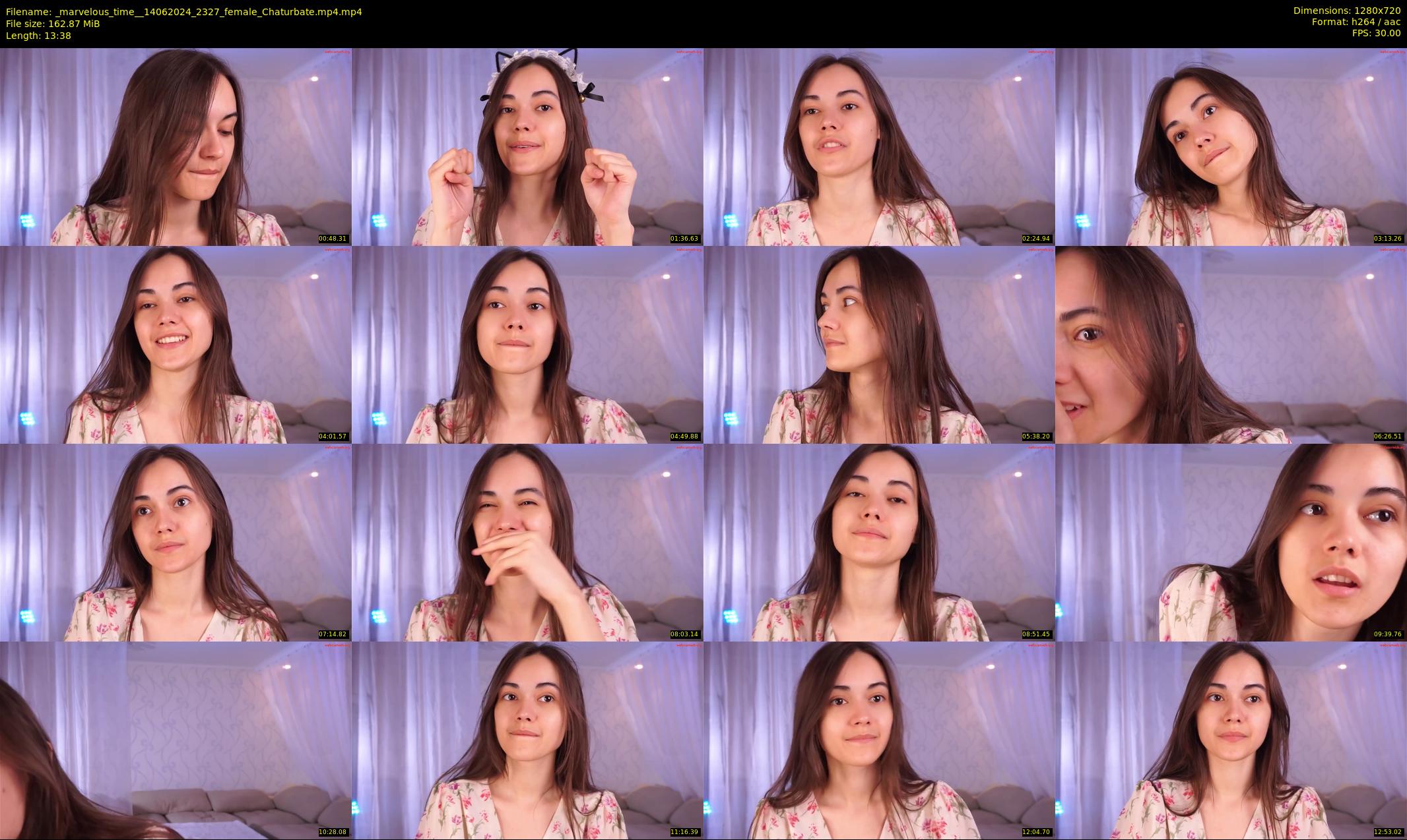 _marvelous_time_ — 14 minute Chaturbate female cam show recording, 720p, Jun 14, 2024