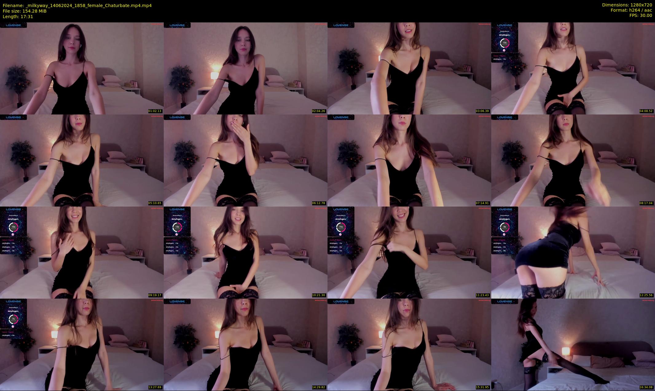 _milkyway — 18 minute Chaturbate female cam show recording, 720p, Jun 14, 2024