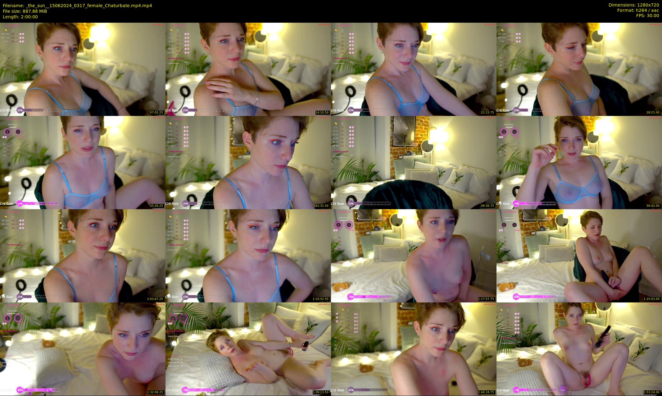 _the_sun_ — 120 minute Chaturbate female cam show recording, 720p, Jun 15, 2024