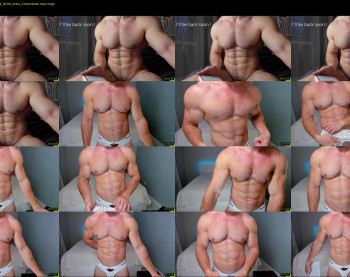 adam_muscle_ — 35 minute Chaturbate male cam show recording, 720p, Jun 15, 2024