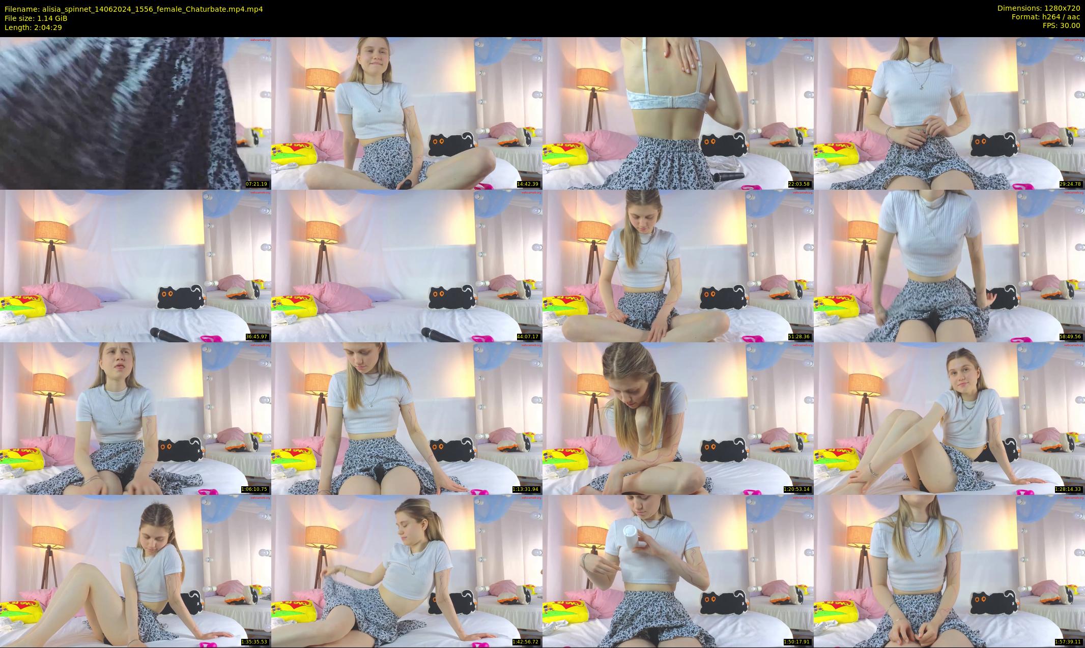 alisia_spinnet — 125 minute Chaturbate female cam show recording, 720p, Jun 14, 2024