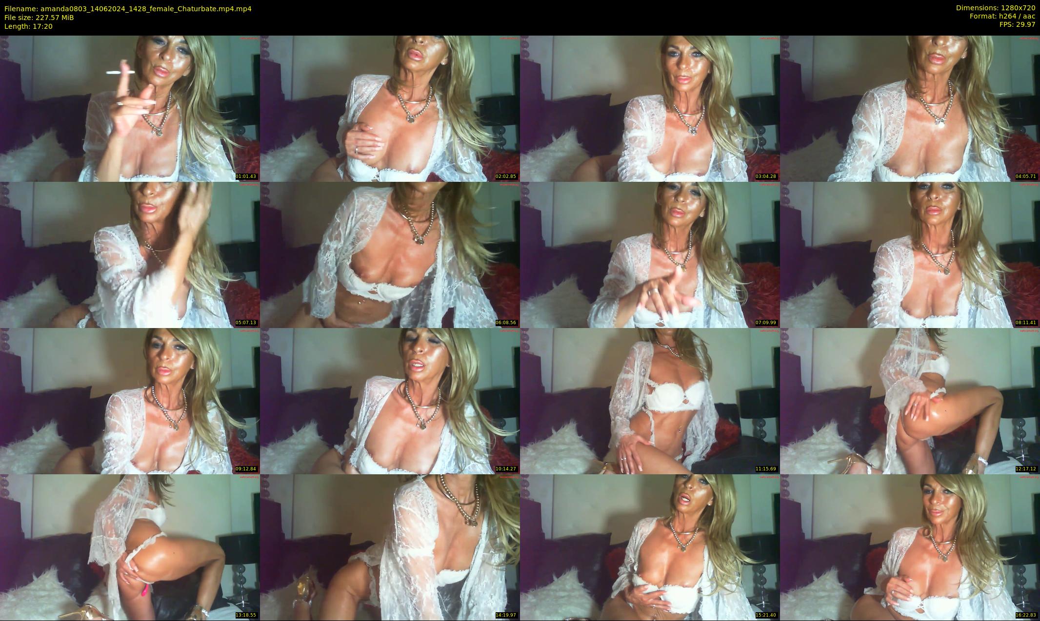 amanda0803 — 18 minute Chaturbate female cam show recording, 720p, Jun 14, 2024
