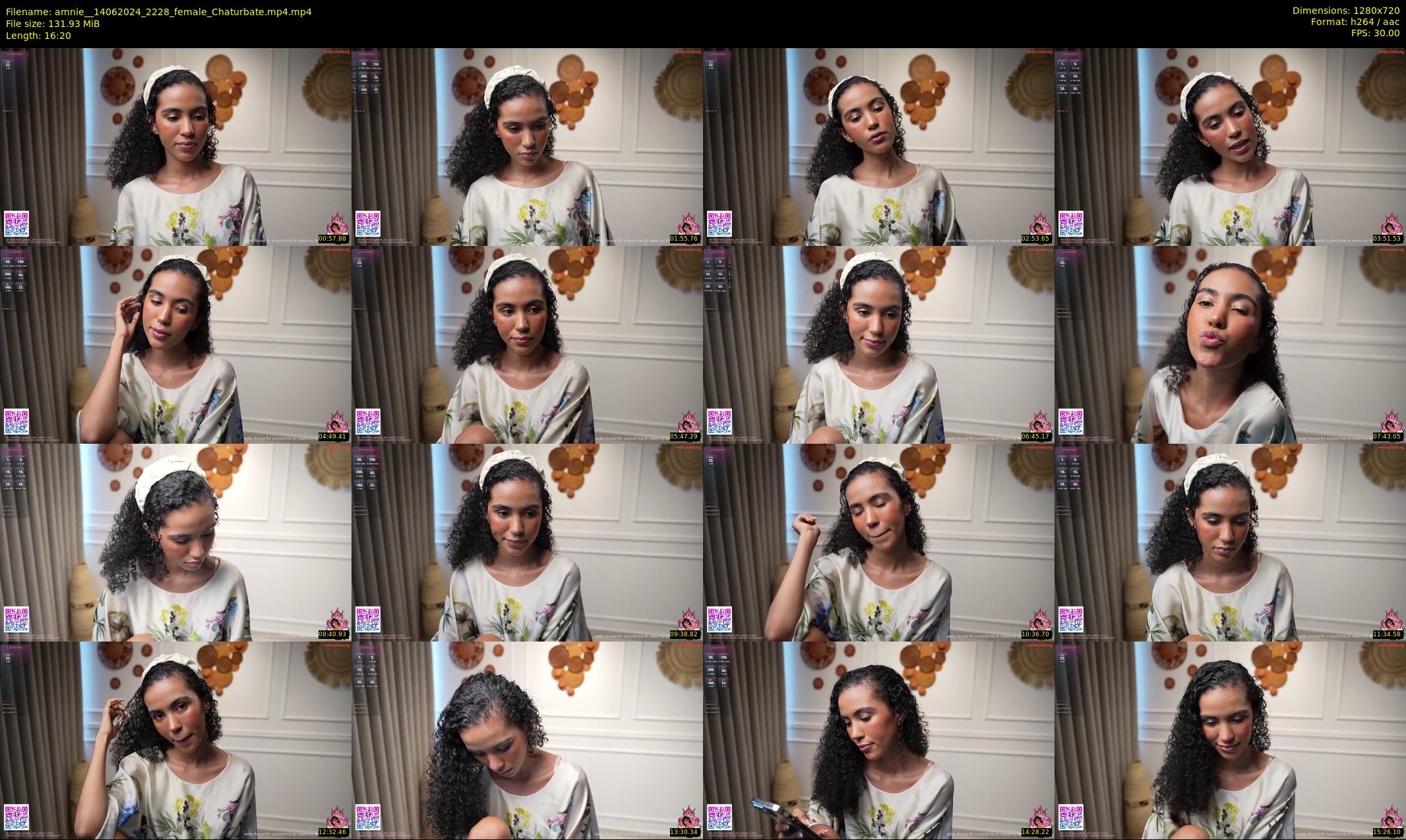 amnie_ — 17 minute Chaturbate female cam show recording, 720p, Jun 14, 2024