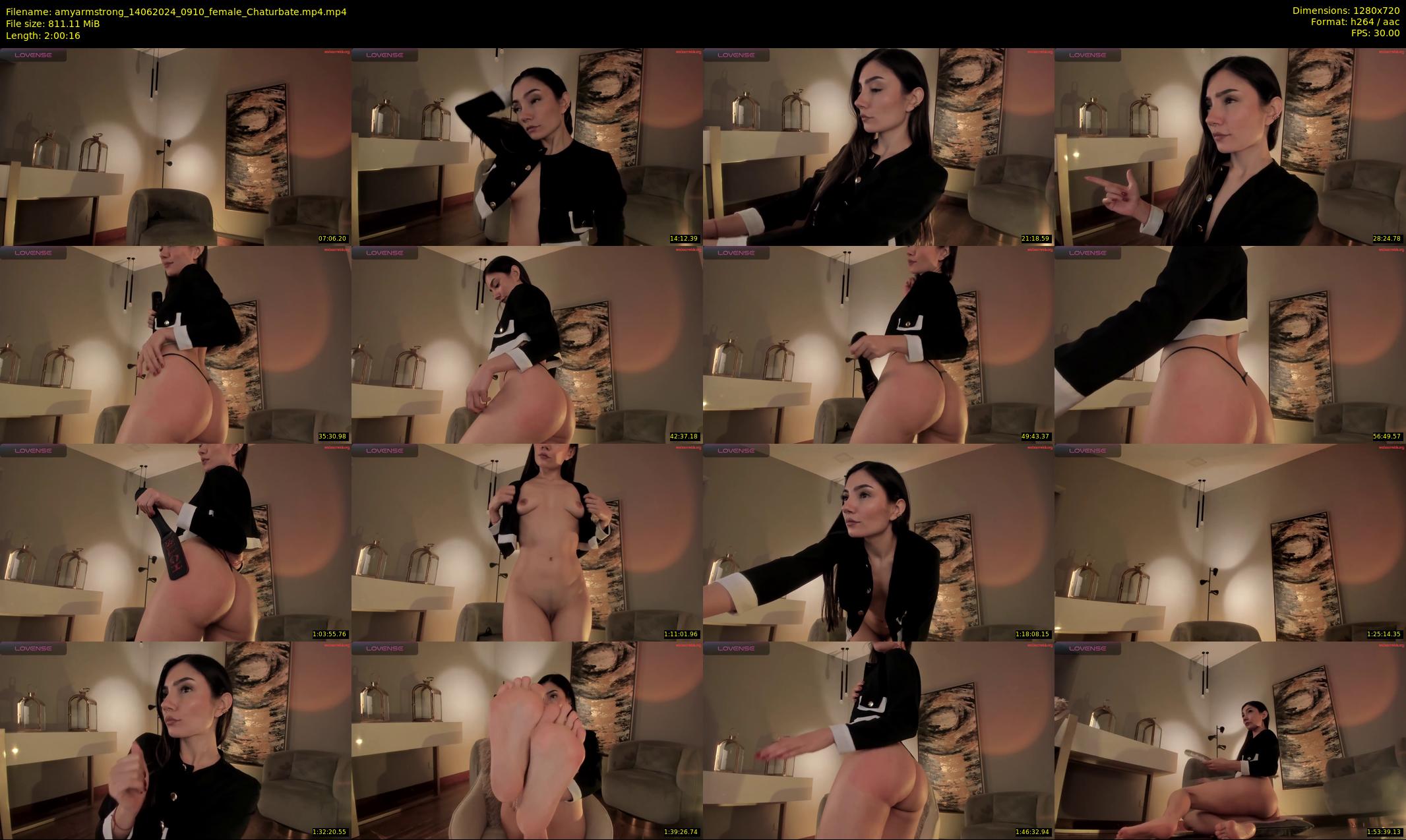 amyarmstrong — 121 minute Chaturbate female cam show recording, 720p, Jun 14, 2024