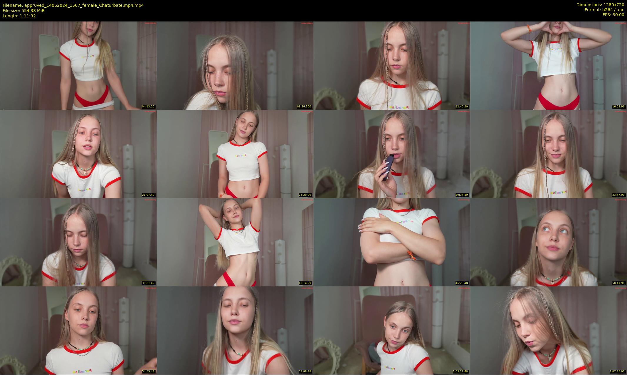 appr0ved — 72 minute Chaturbate female cam show recording, 720p, Jun 14, 2024