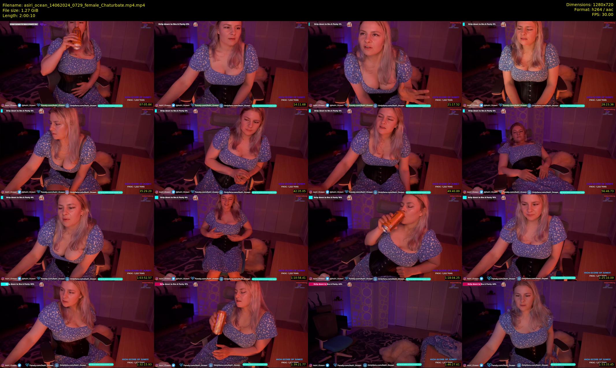 asiri_ocean — 121 minute Chaturbate female cam show recording, 720p, Jun 14, 2024