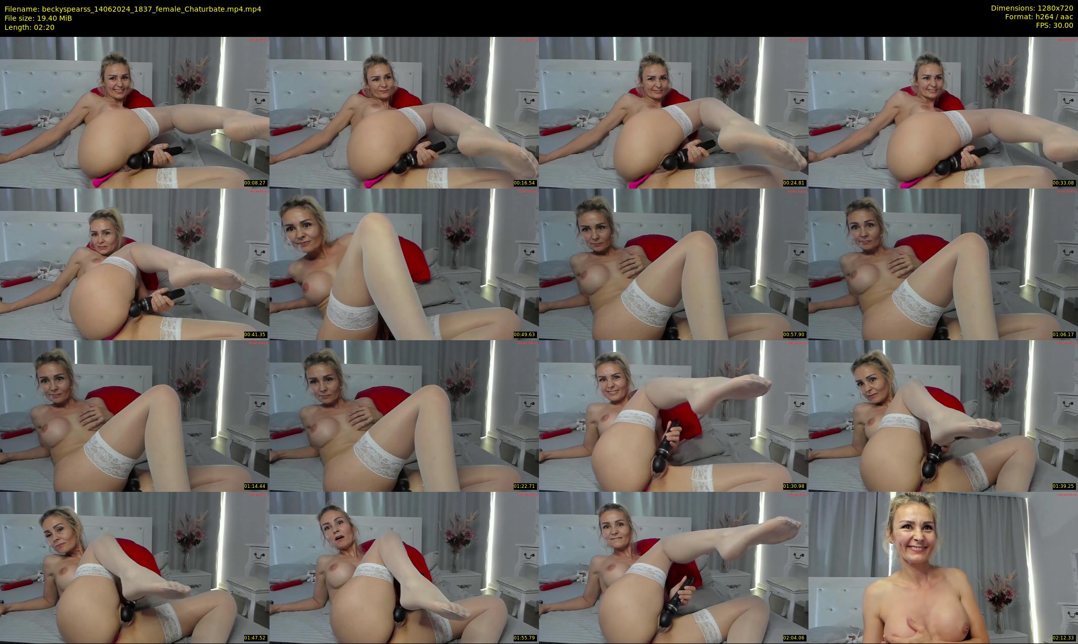 beckyspearss — 3 minute Chaturbate female cam show recording, 720p, Jun 14, 2024