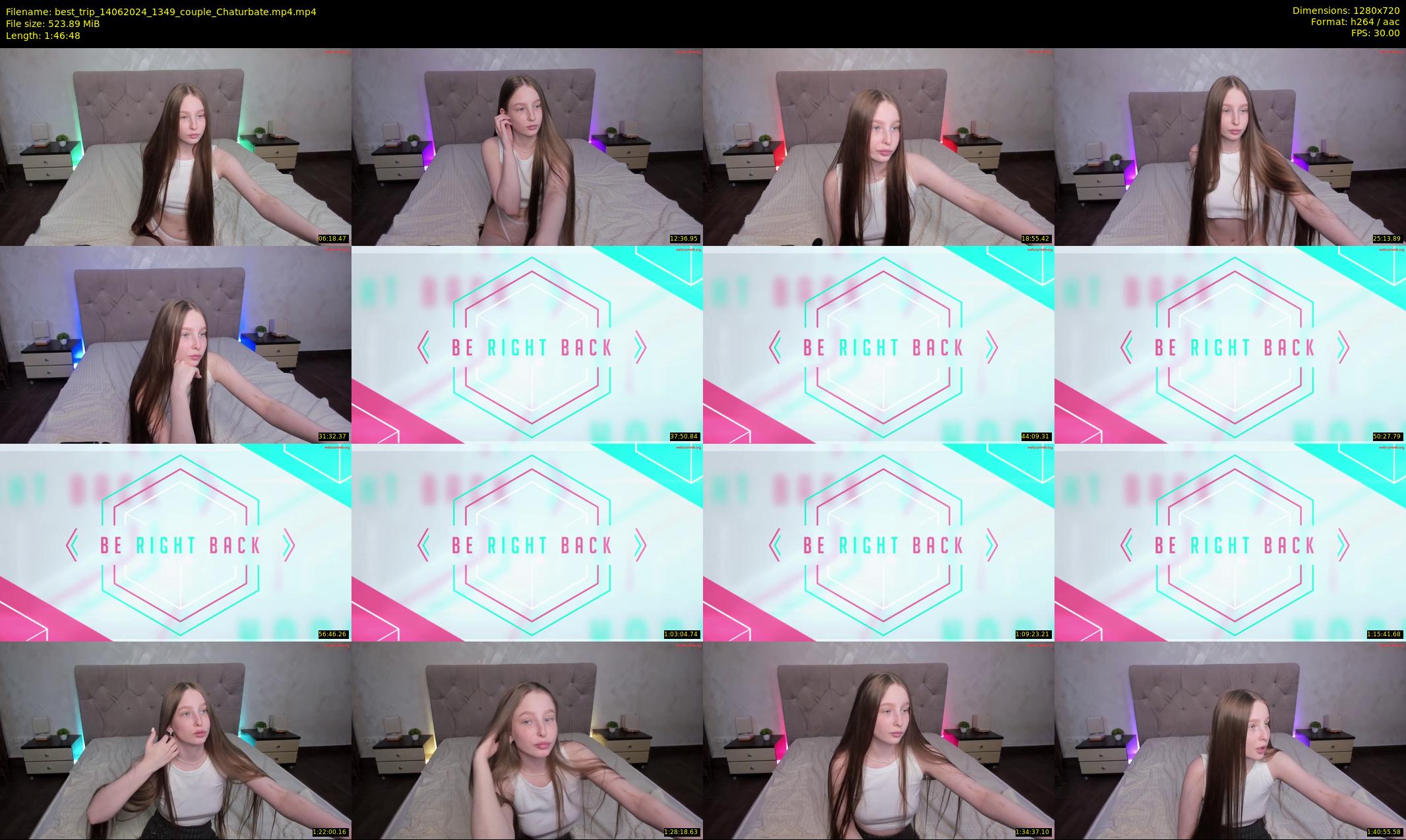 best_trip — 107 minute Chaturbate couple cam show recording, 720p, Jun 14, 2024