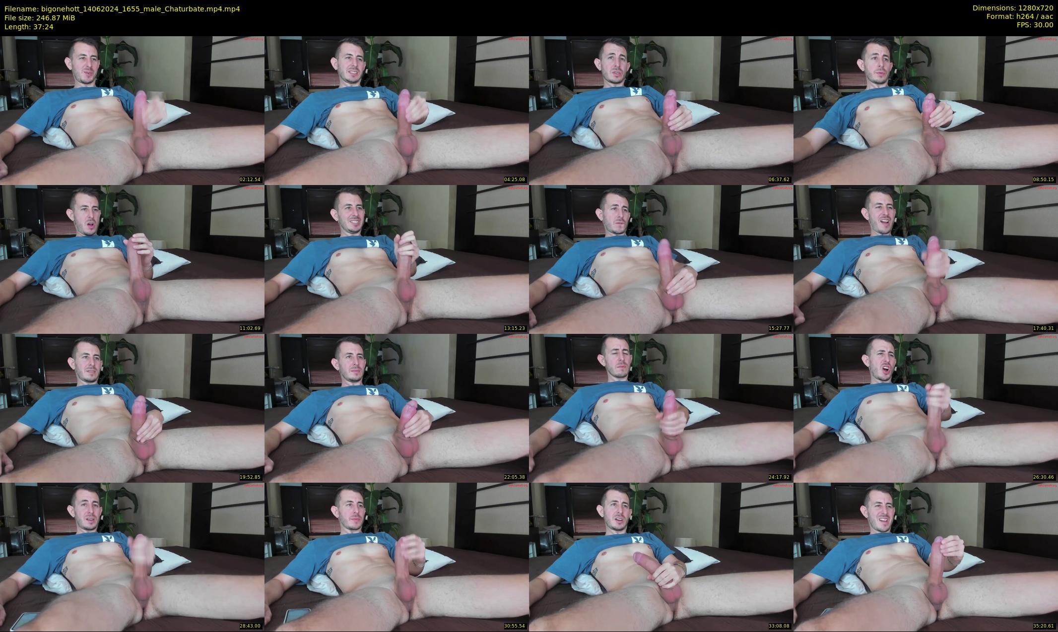 bigonehott — 38 minute Chaturbate male cam show recording, 720p, Jun 14, 2024