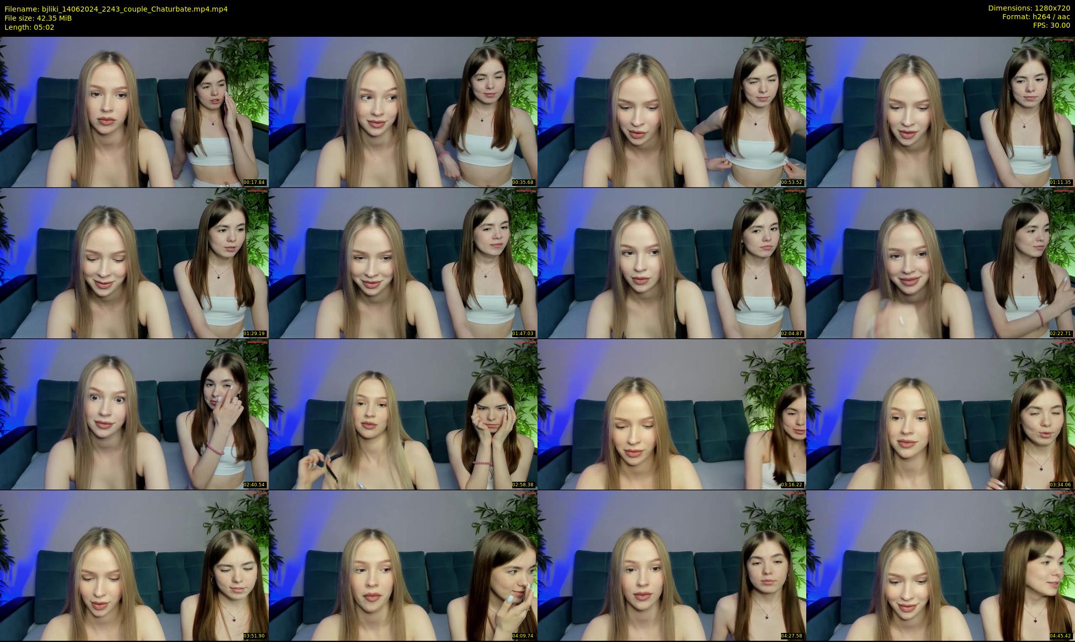 bjliki — 6 minute Chaturbate couple cam show recording, 720p, Jun 14, 2024