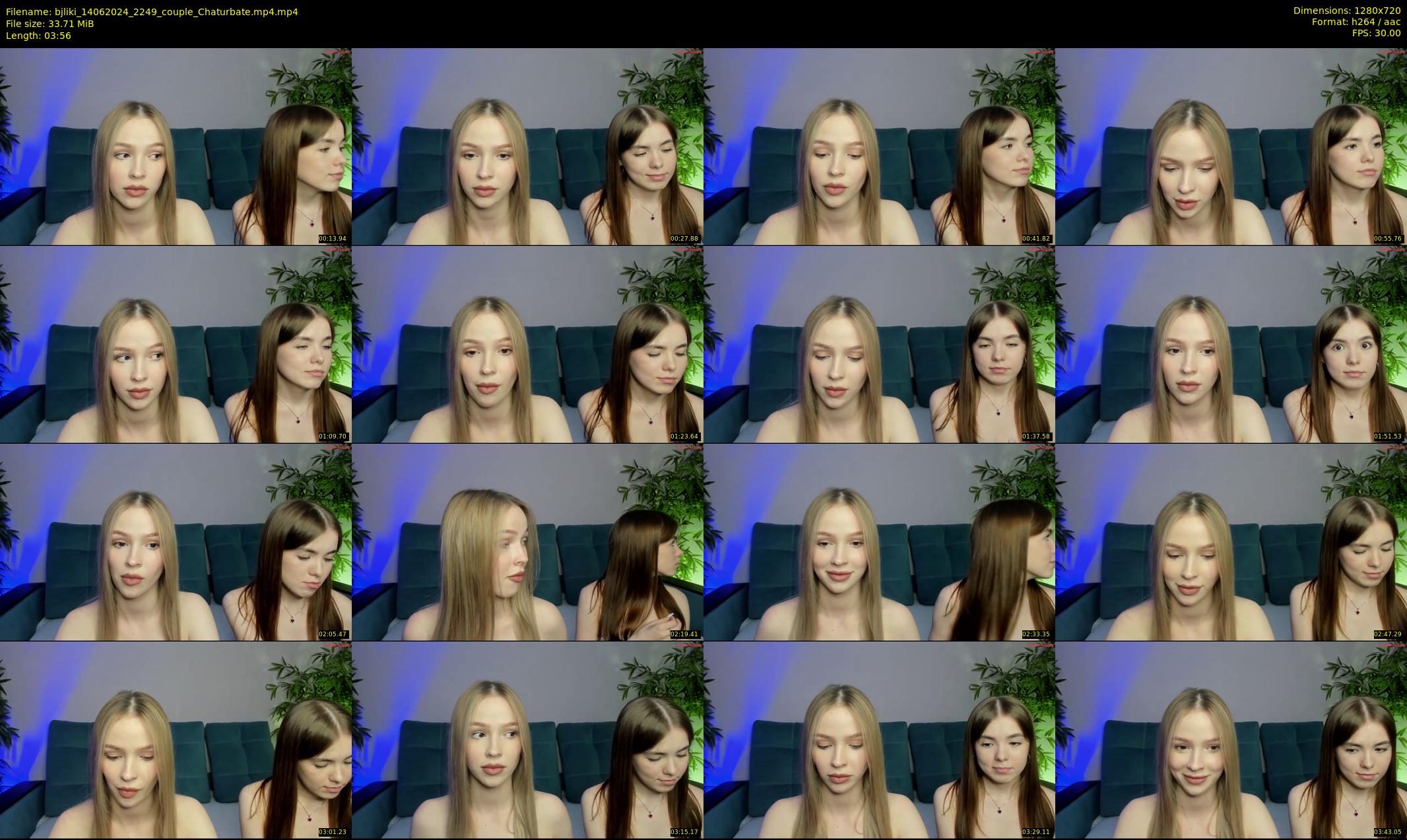 bjliki — 4 minute Chaturbate couple cam show recording, 720p, Jun 14, 2024