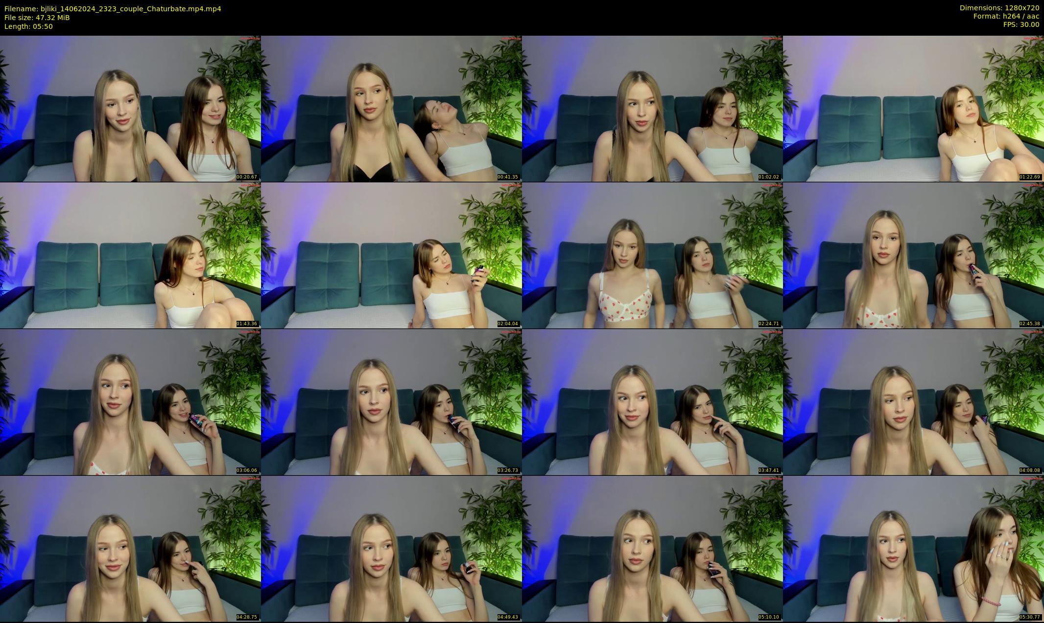 bjliki — 6 minute Chaturbate couple cam show recording, 720p, Jun 14, 2024
