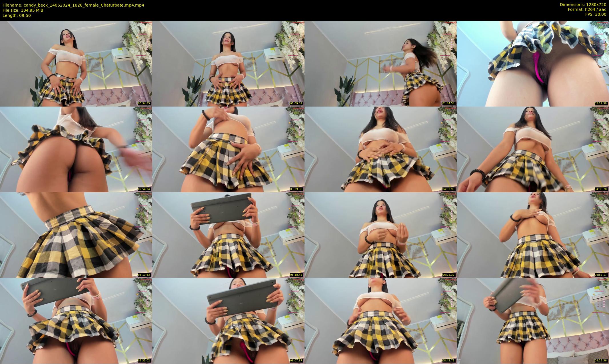 candy_beck — 10 minute Chaturbate female cam show recording, 720p, Jun 14, 2024