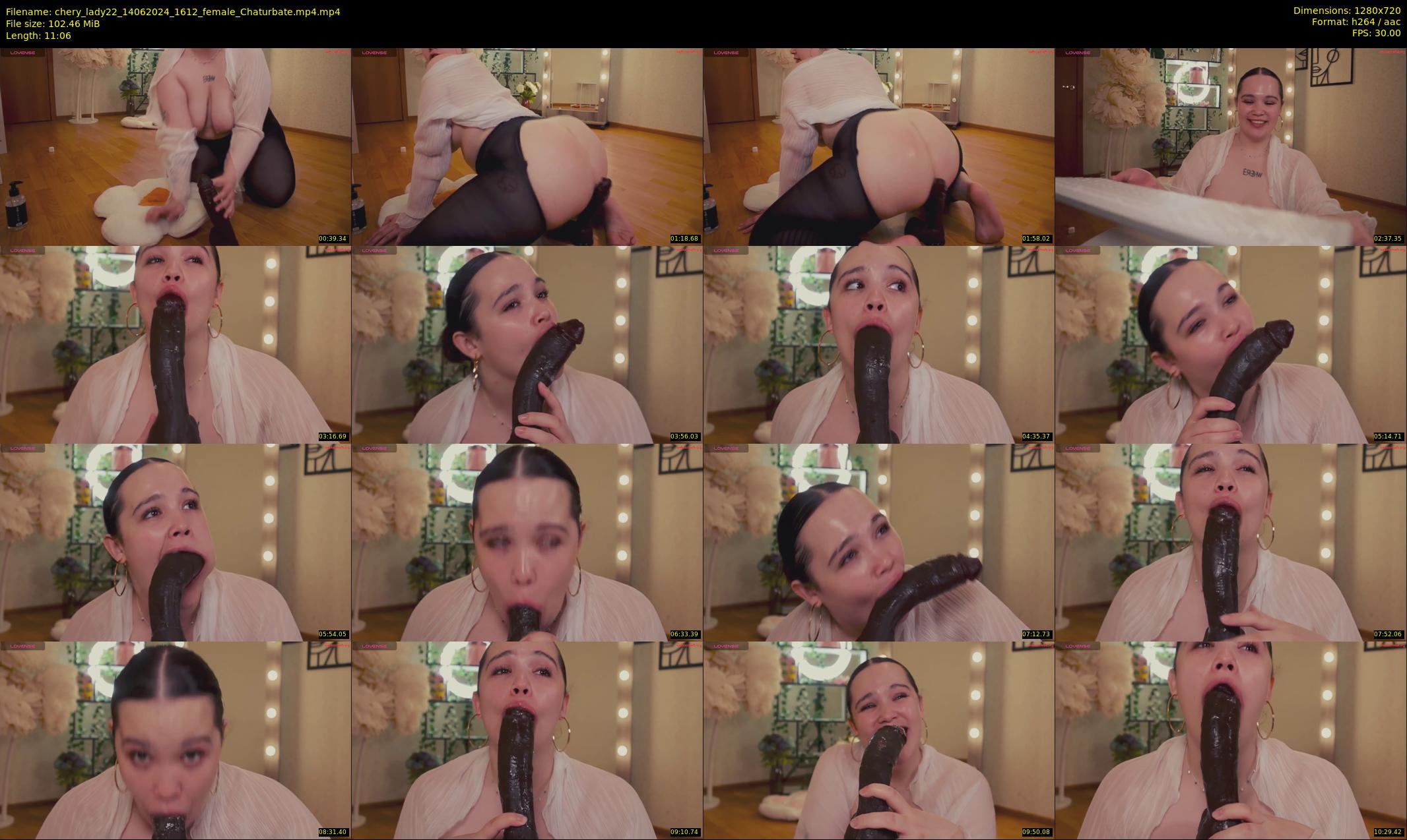 chery_lady22 — 12 minute Chaturbate female cam show recording, 720p, Jun 14, 2024