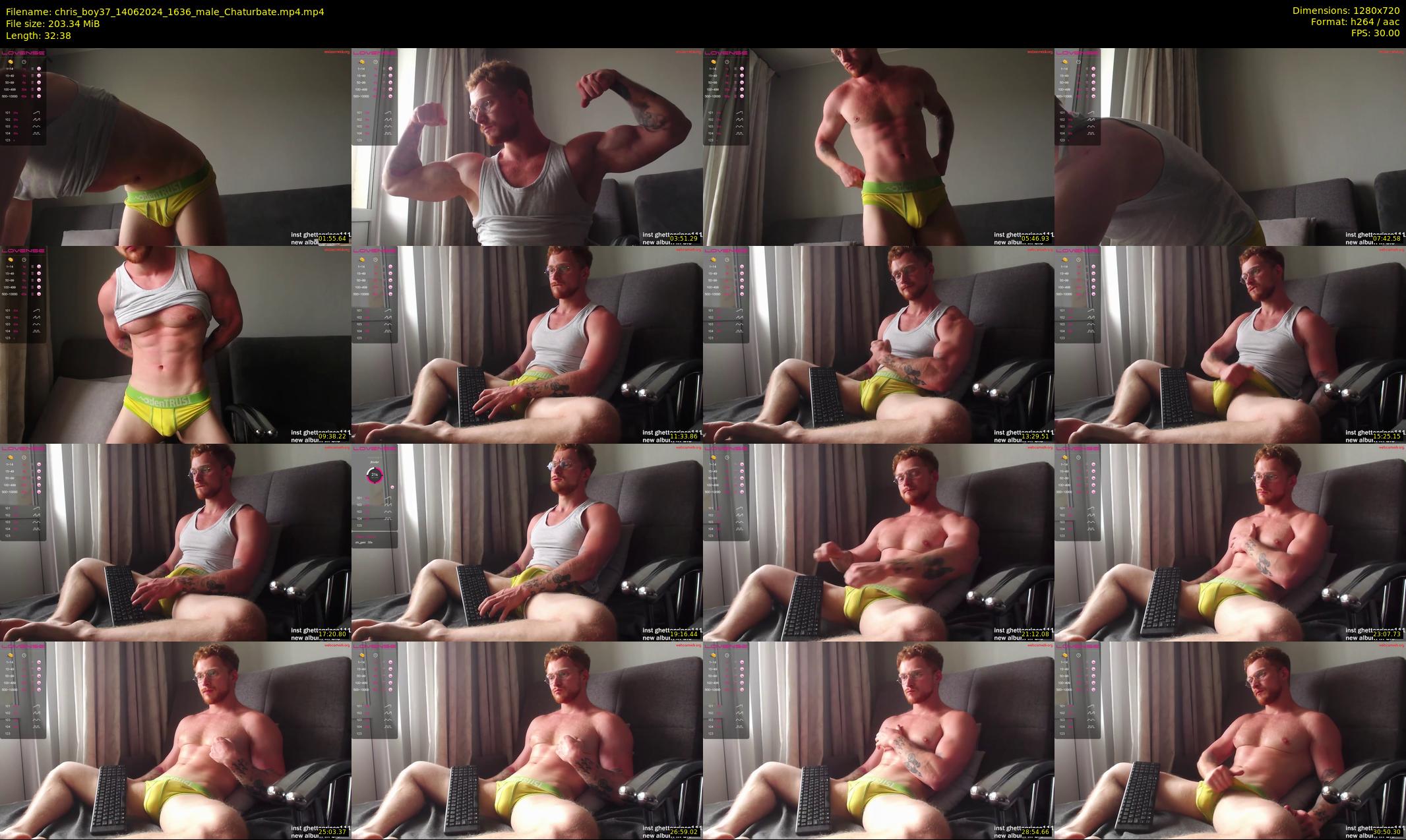chris_boy37 — 33 minute Chaturbate male cam show recording, 720p, Jun 14, 2024