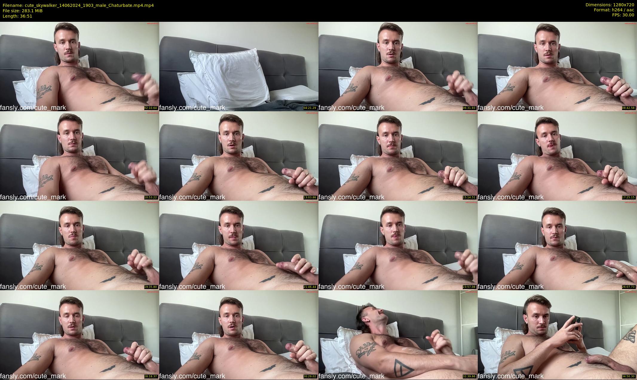 cute_skywalker — 37 minute Chaturbate male cam show recording, 720p, Jun 14, 2024