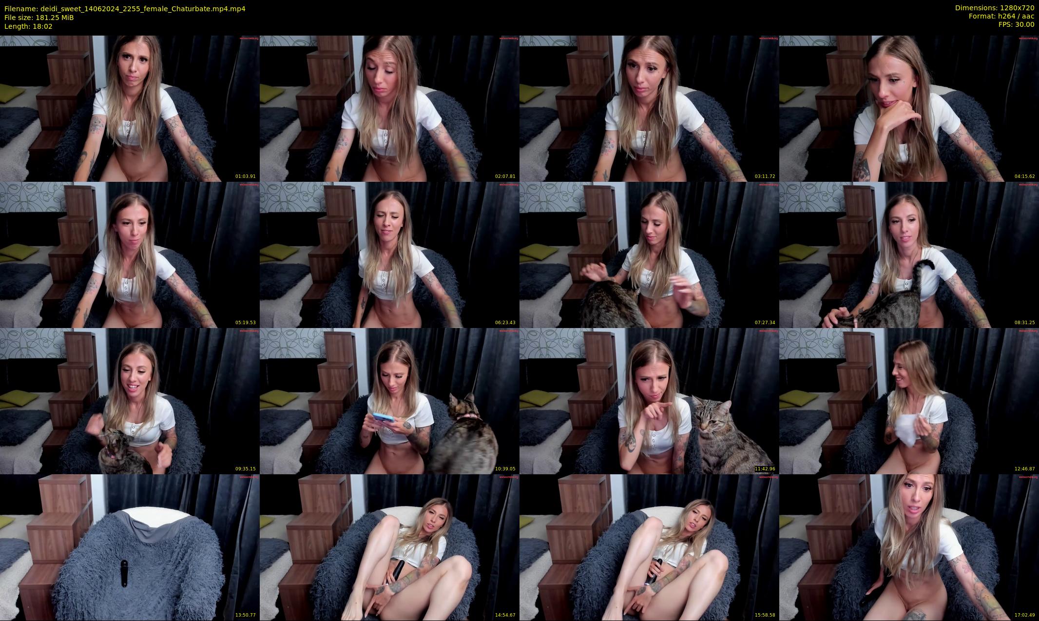 deidi_sweet — 19 minute Chaturbate female cam show recording, 720p, Jun 14, 2024