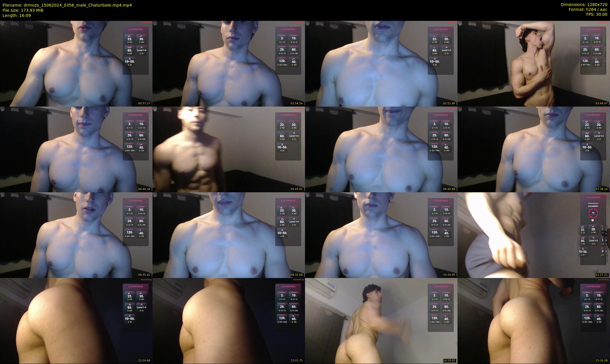 drmozo — 17 minute Chaturbate male cam show recording, 720p, Jun 15, 2024
