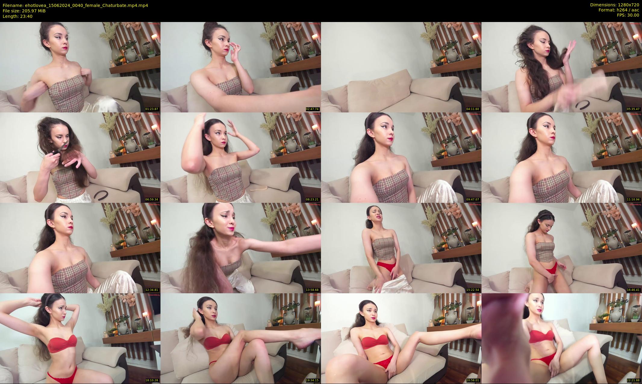 ehotlovea — 24 minute Chaturbate female cam show recording, 720p, Jun 15, 2024