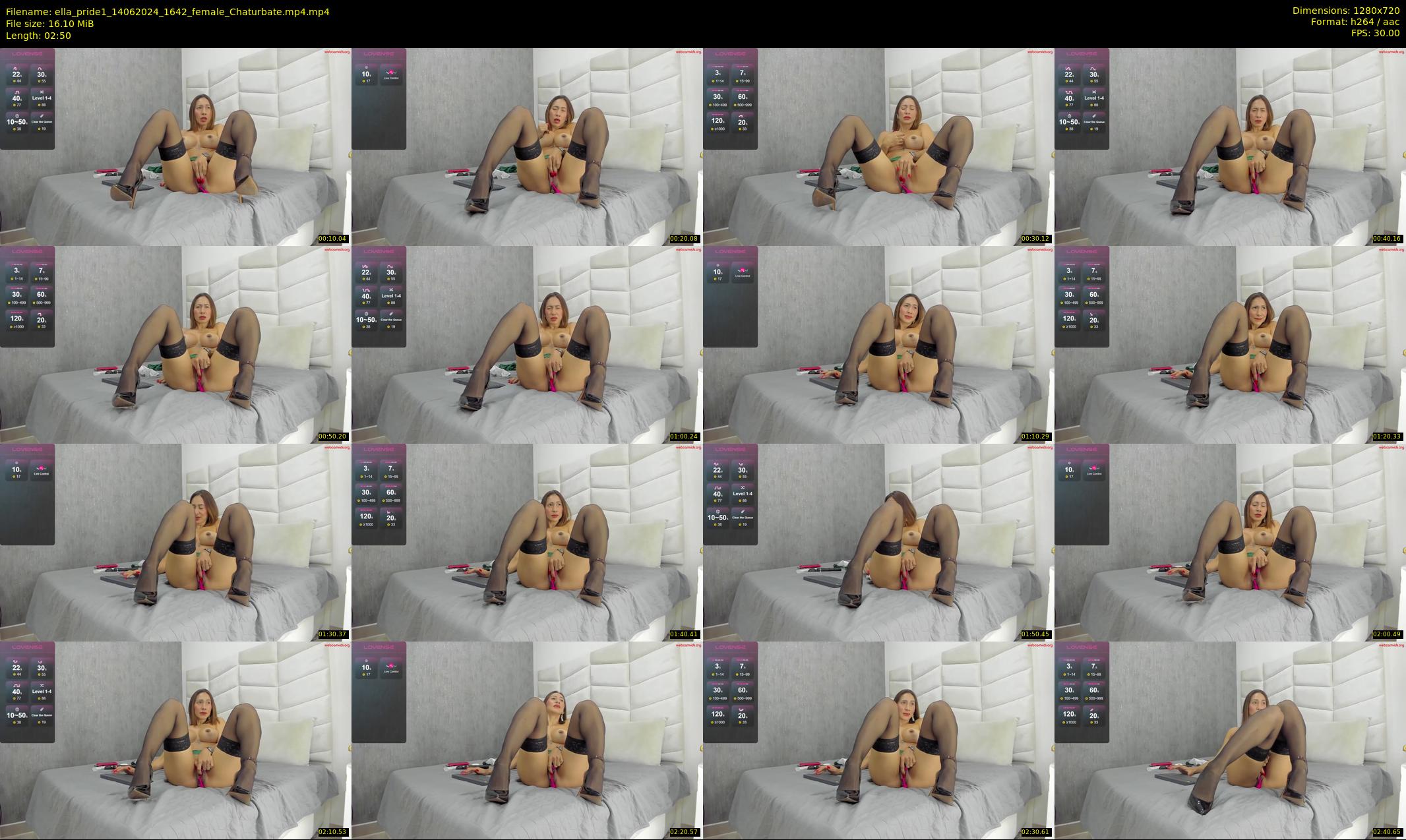ella_pride1 — 3 minute Chaturbate female cam show recording, 720p, Jun 14, 2024