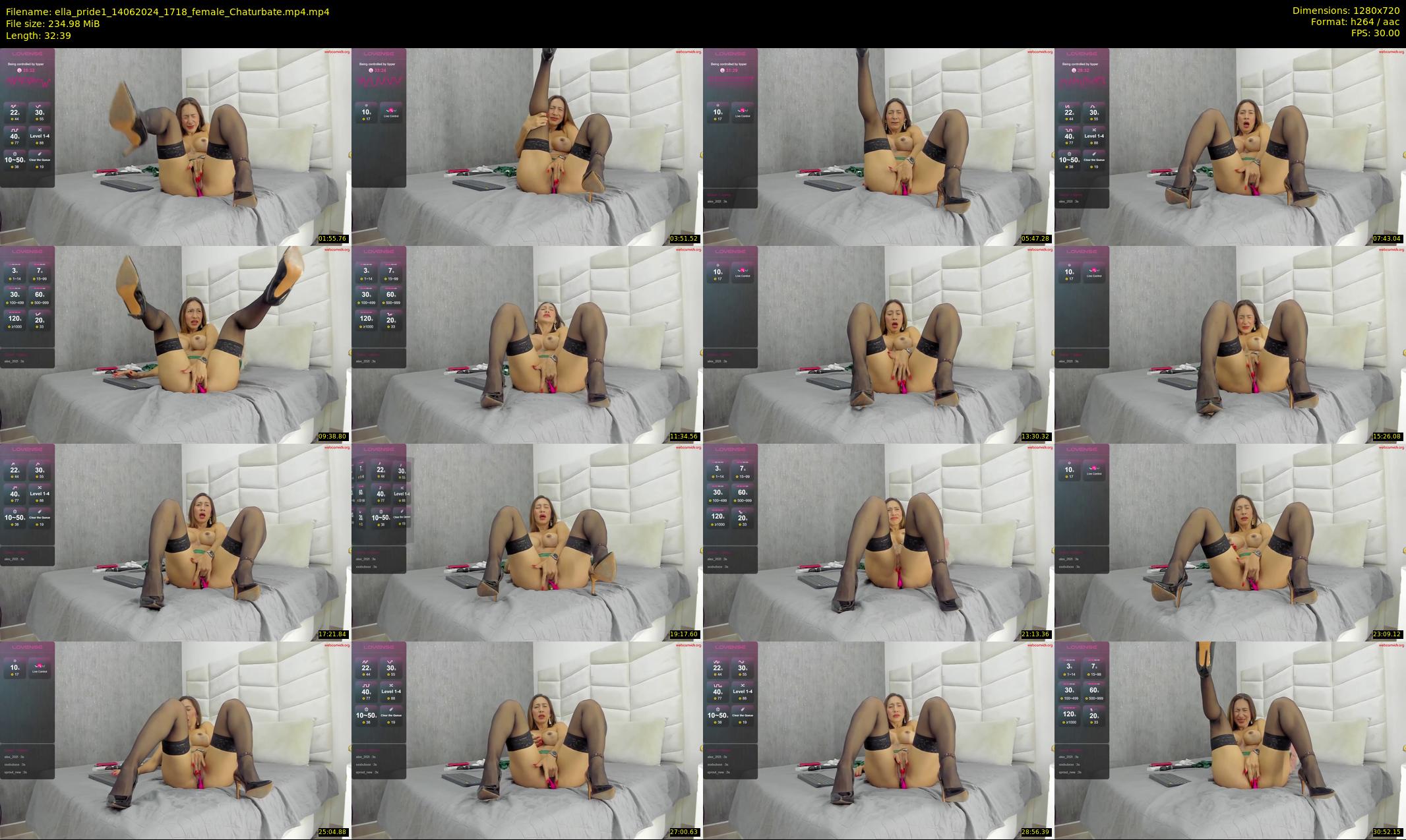 ella_pride1 — 33 minute Chaturbate female cam show recording, 720p, Jun 14, 2024