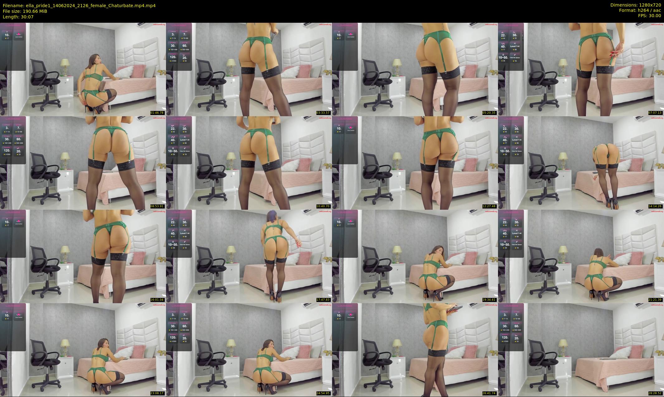 ella_pride1 — 31 minute Chaturbate female cam show recording, 720p, Jun 14, 2024