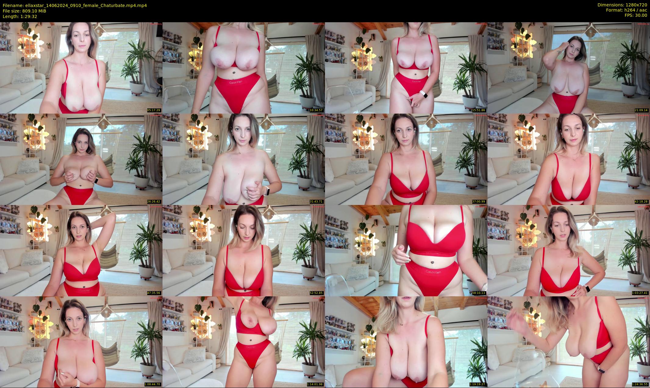 ellaxstar — 90 minute Chaturbate female cam show recording, 720p, Jun 14, 2024