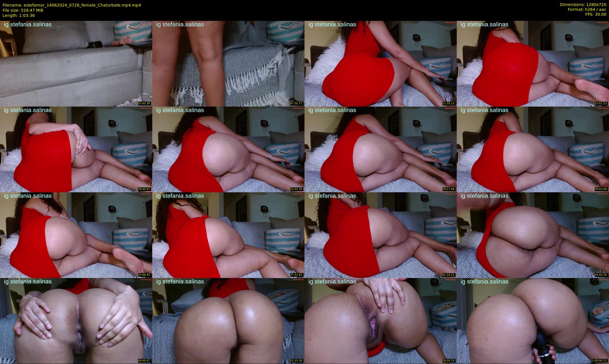 estefamor — 64 minute Chaturbate female cam show recording, 720p, Jun 14, 2024