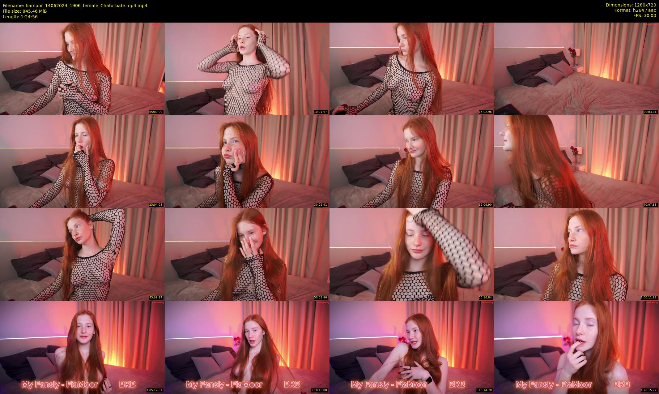fiamoor — 85 minute Chaturbate female cam show recording, 720p, Jun 14, 2024