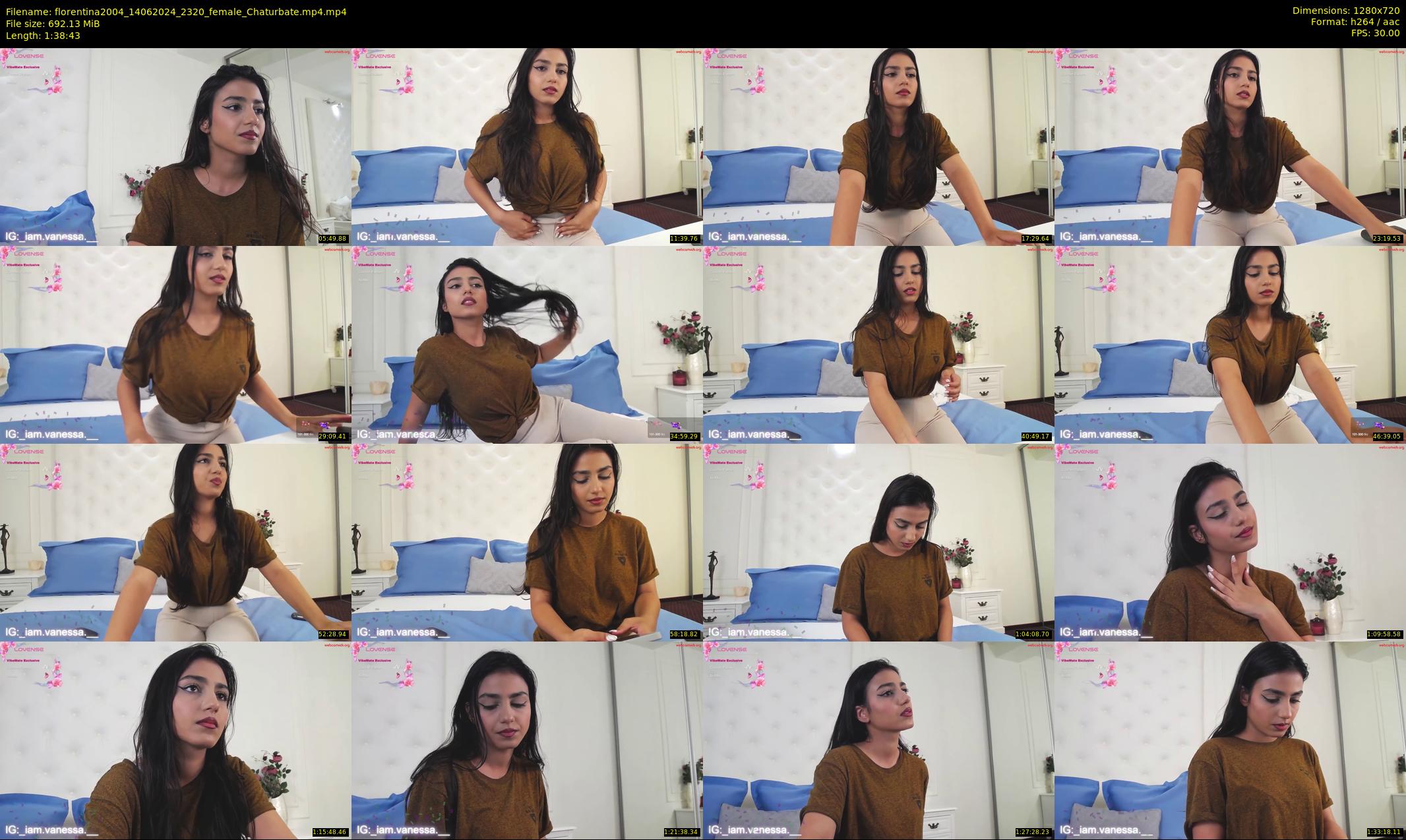 florentina2004 — 99 minute Chaturbate female cam show recording, 720p, Jun 14, 2024