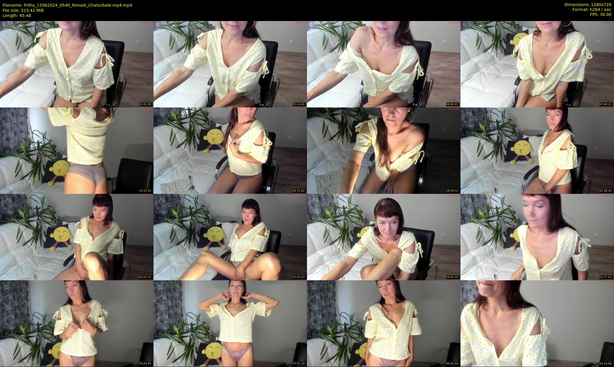 fritha — 46 minute Chaturbate female cam show recording, 720p, Jun 15, 2024