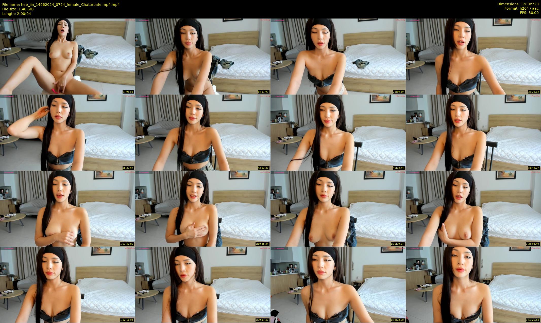 hee_jin — 121 minute Chaturbate female cam show recording, 720p, Jun 14, 2024