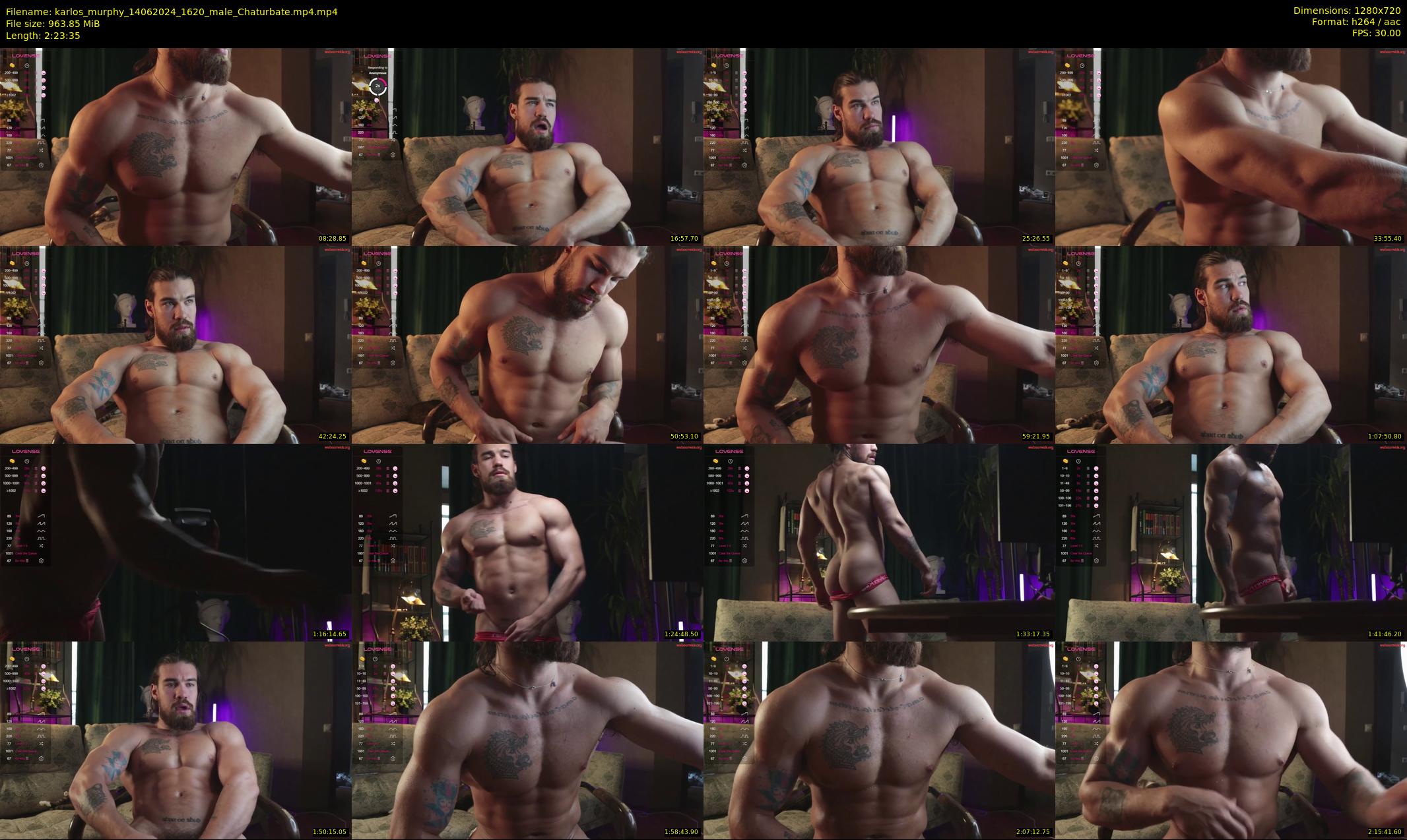 karlos_murphy — 144 minute Chaturbate male cam show recording, 720p, Jun 14, 2024