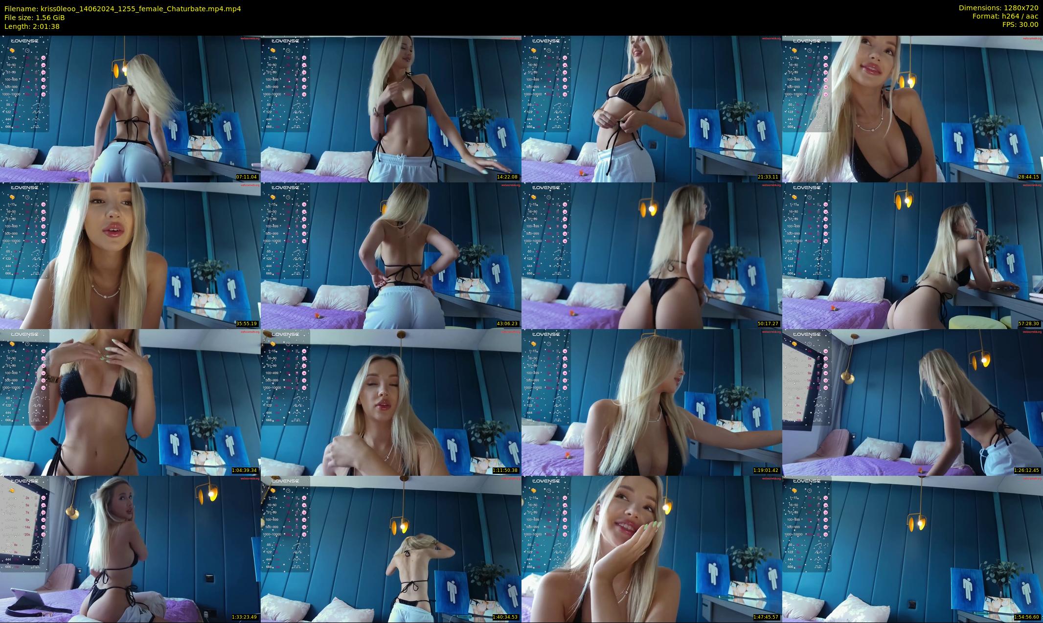 kriss0leoo — 122 minute Chaturbate couple cam show recording, 720p, Jun 14, 2024