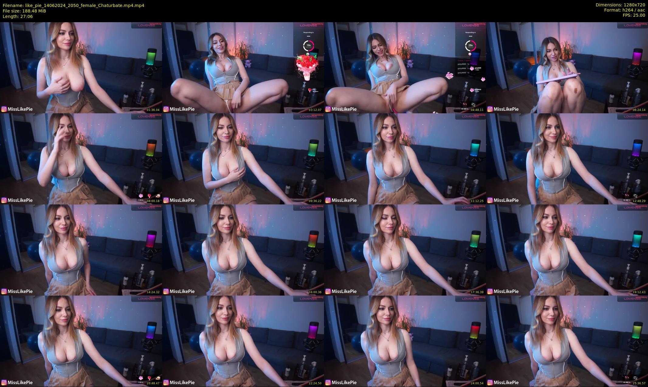 like_pie — 28 minute Chaturbate couple cam show recording, 720p, Jun 14, 2024