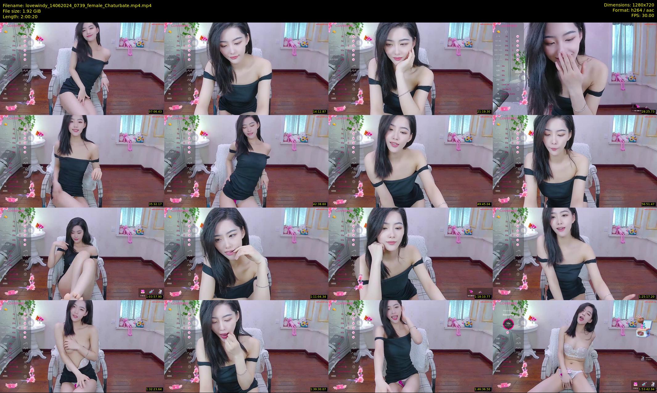 lovewindy — 121 minute Chaturbate female cam show recording, 720p, Jun 14, 2024