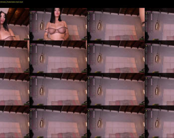 maquiii — 9 minute Chaturbate female cam show recording, 720p, Jun 14, 2024