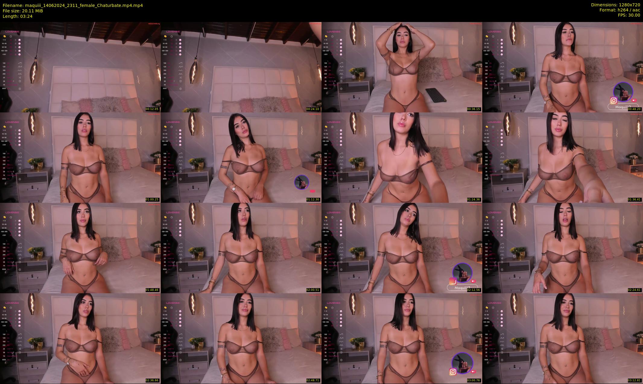 maquiii — 4 minute Chaturbate female cam show recording, 720p, Jun 14, 2024