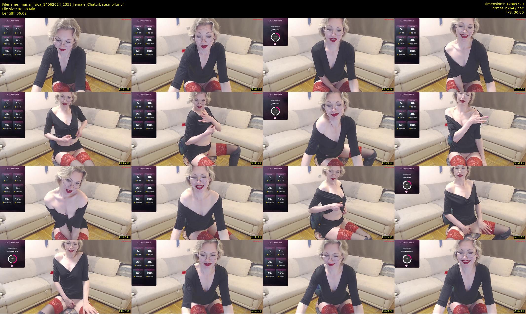 maria_lisica — 7 minute Chaturbate female cam show recording, 720p, Jun 14, 2024