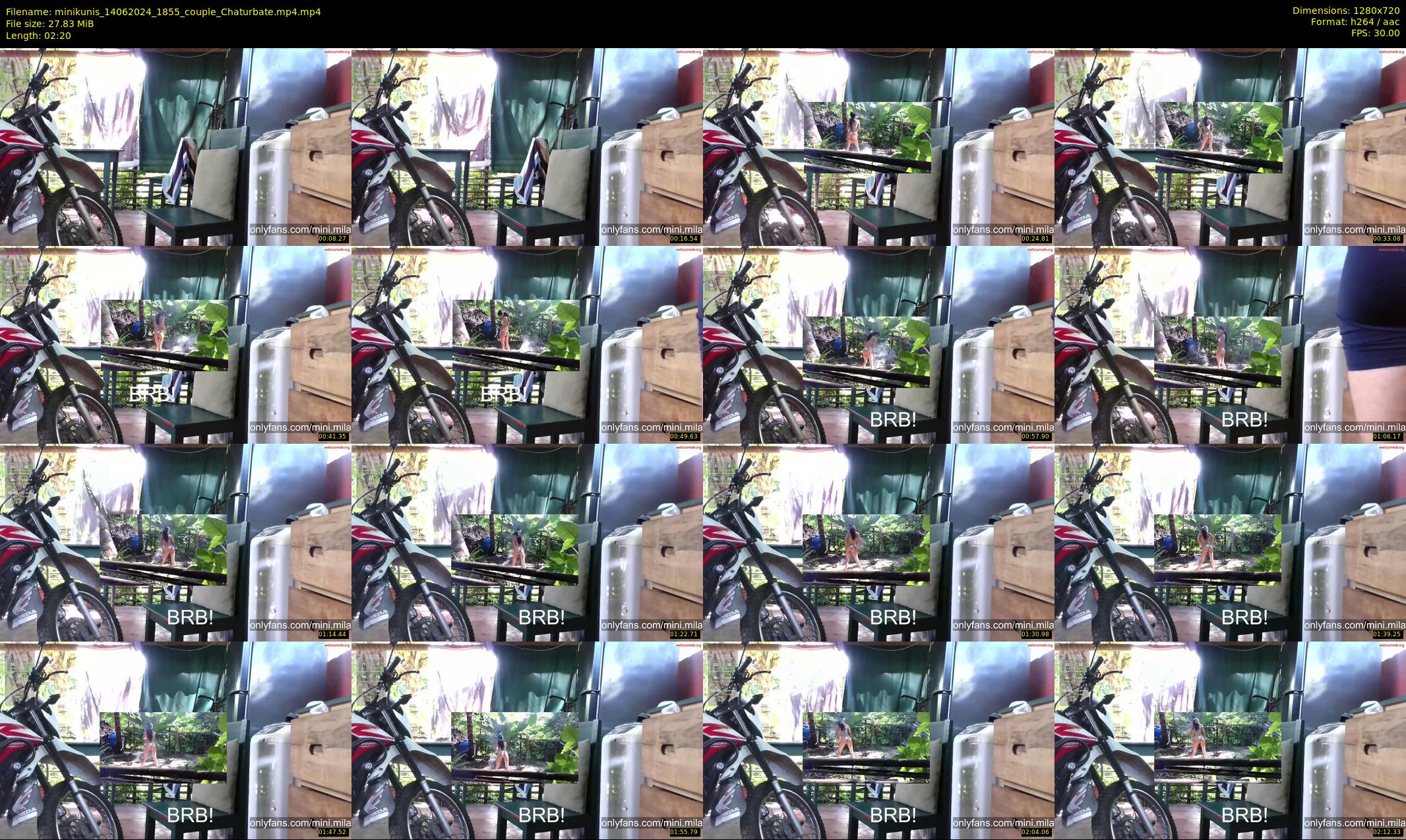 minikunis — 3 minute Chaturbate couple cam show recording, 720p, Jun 14, 2024