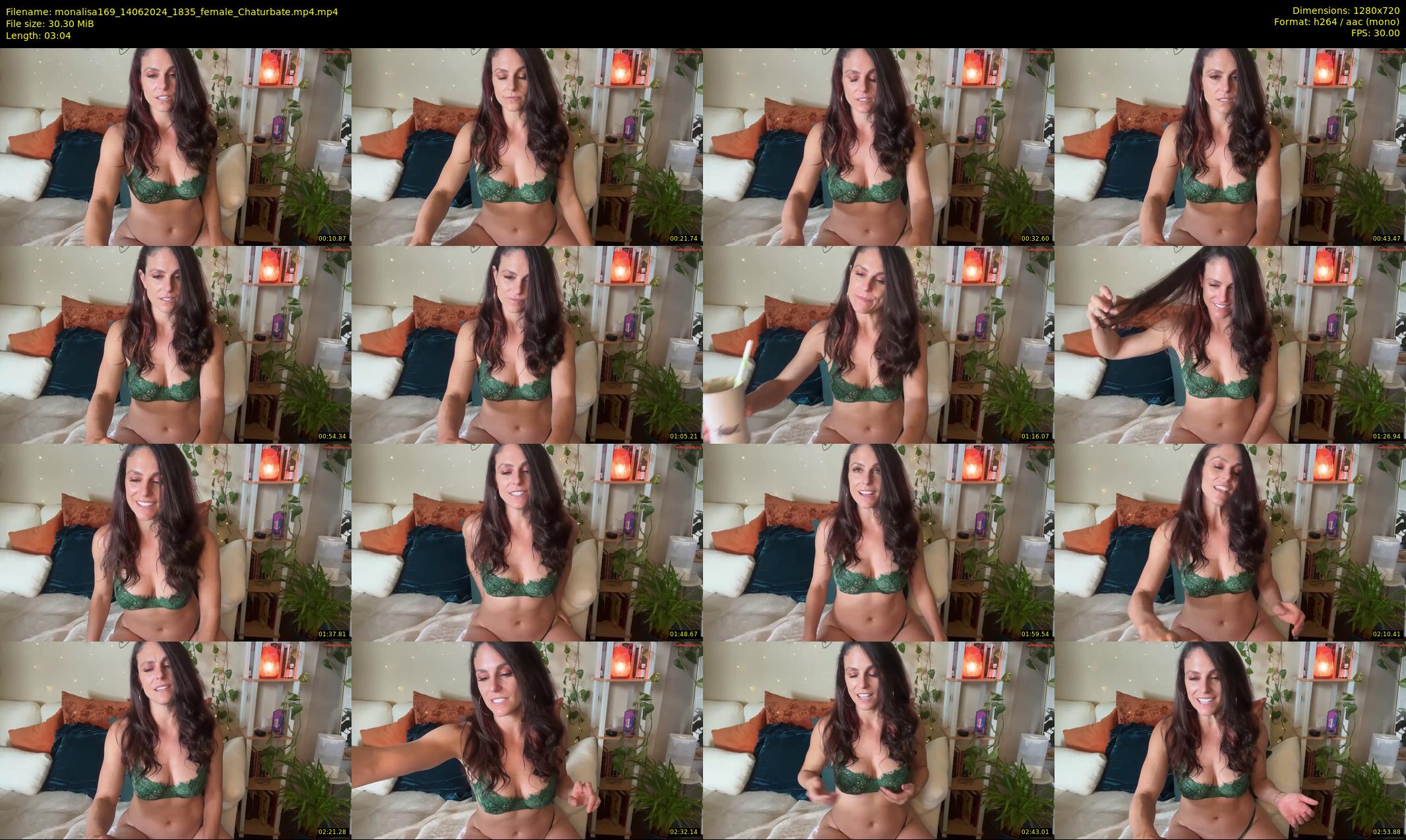 monalisa169 — 4 minute Chaturbate female cam show recording, 720p, Jun 14, 2024