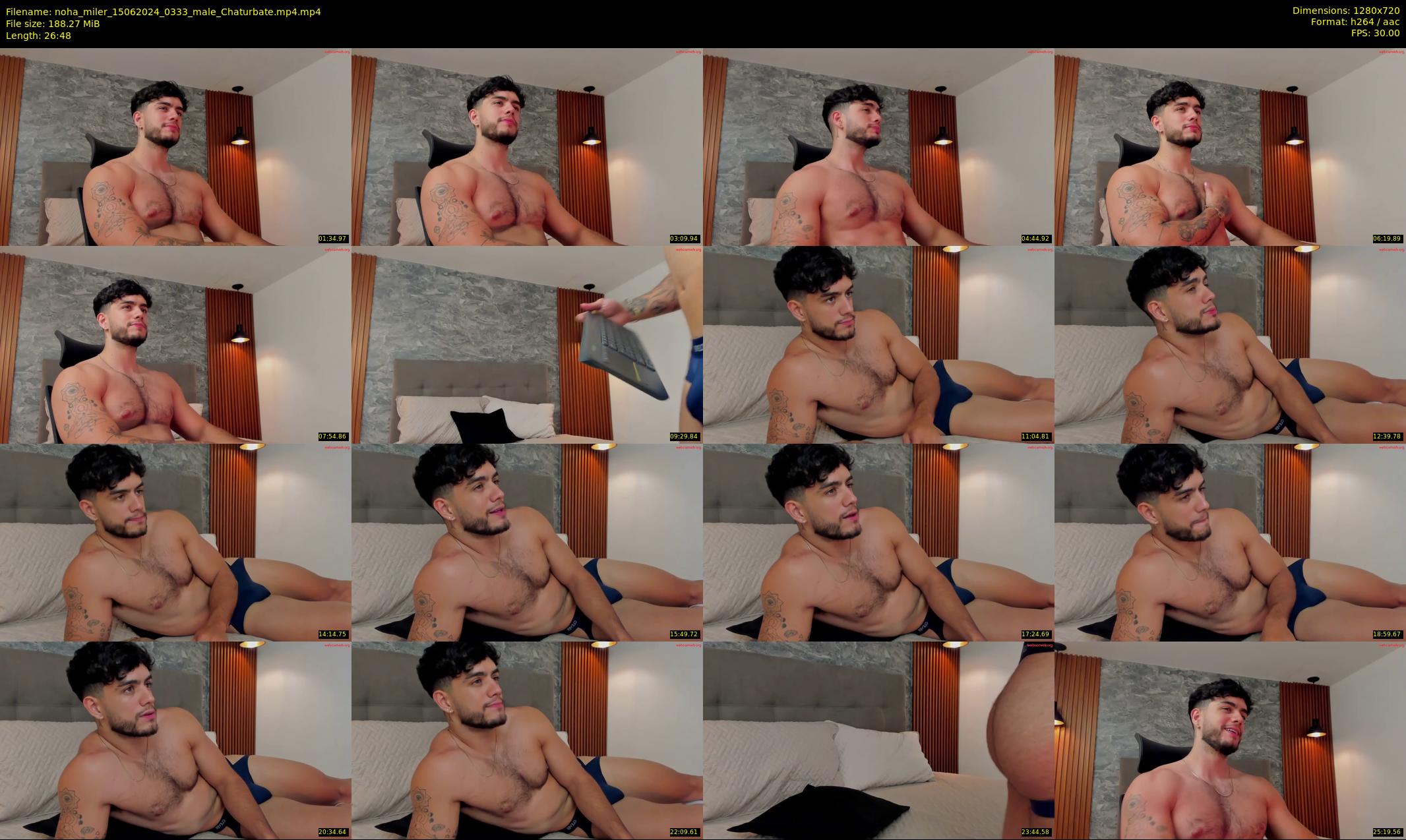 noha_miler — 27 minute Chaturbate male cam show recording, 720p, Jun 15, 2024