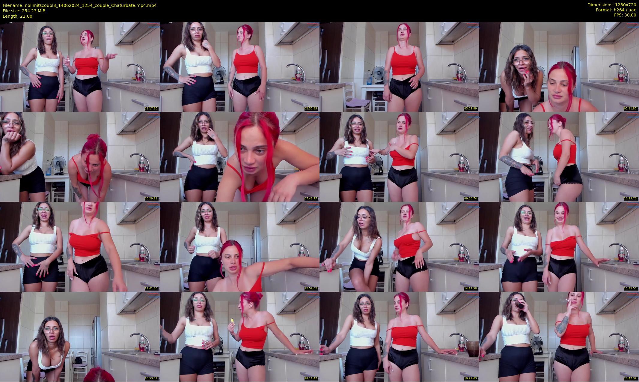 nolimitscoupl3 — 22 minute Chaturbate couple cam show recording, 720p, Jun 14, 2024