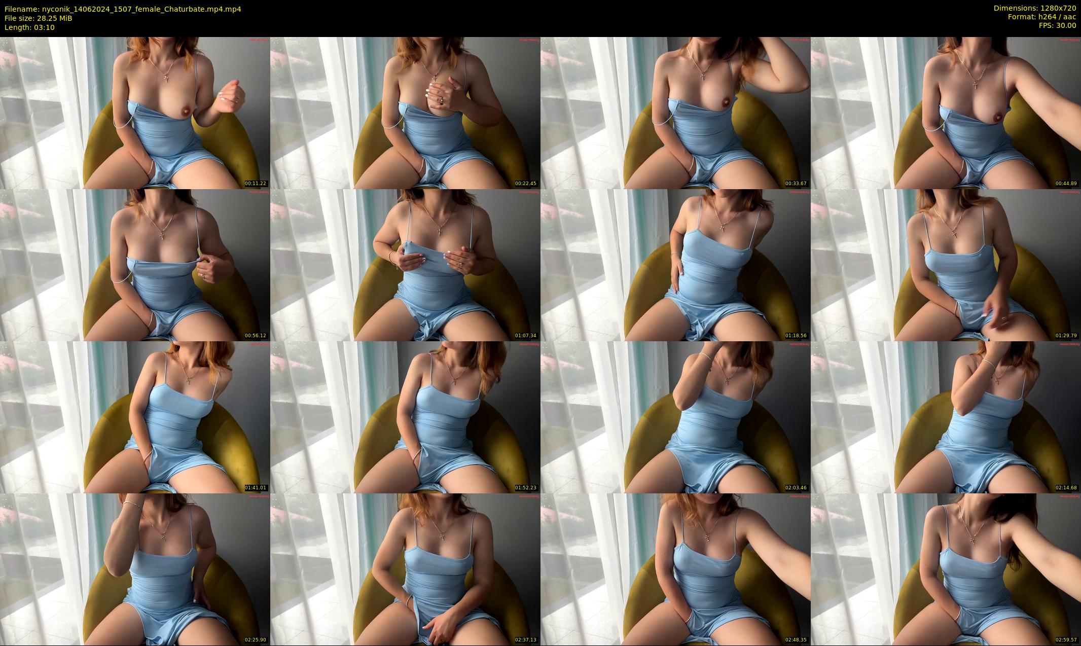 nyconik — 4 minute Chaturbate female cam show recording, 720p, Jun 14, 2024