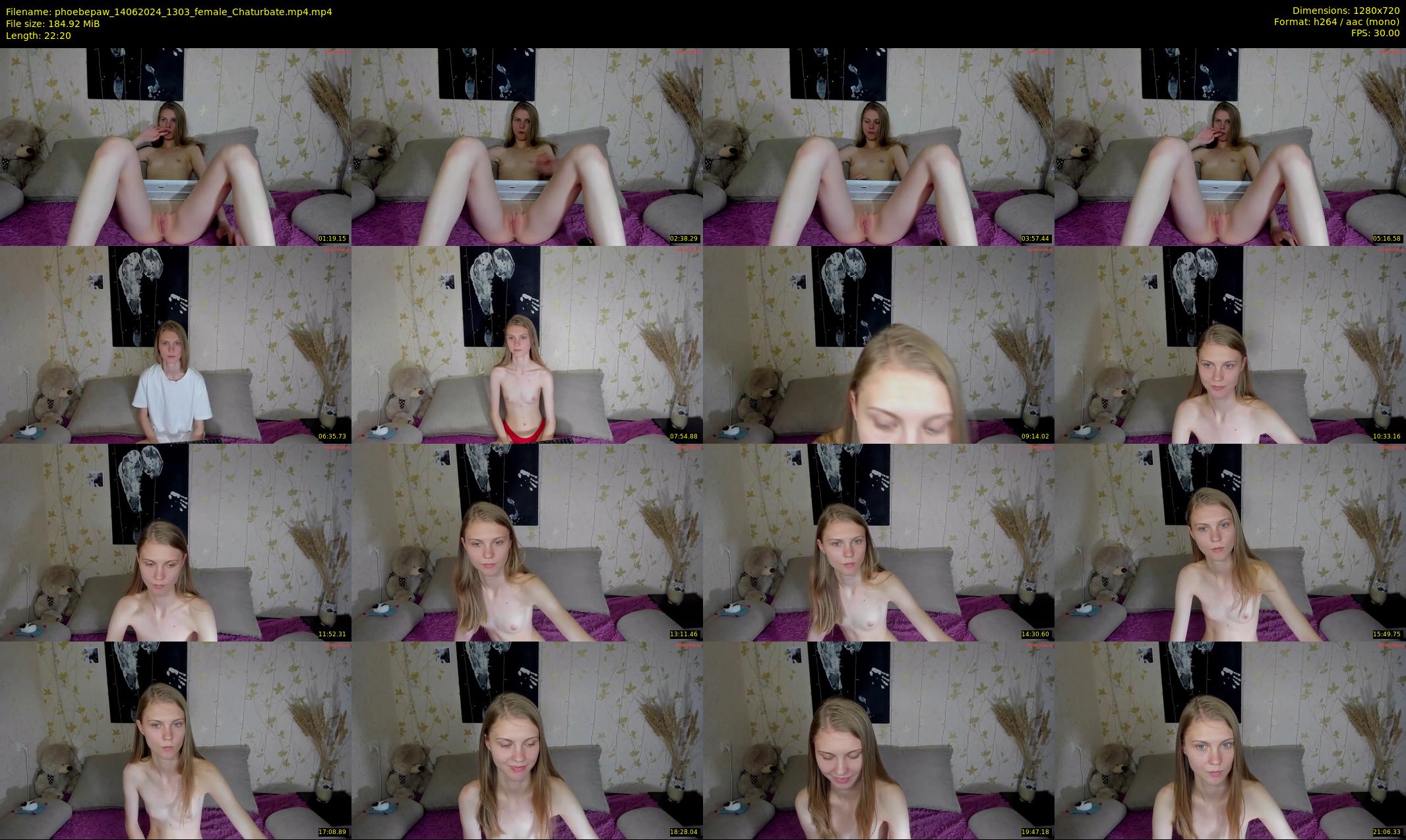 phoebepaw — 23 minute Chaturbate female cam show recording, 720p, Jun 14, 2024